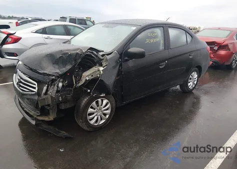 2017 Mitsubishi Mirage G4 Es from USA, damaged, VIN ML32F3FJ6HH000481